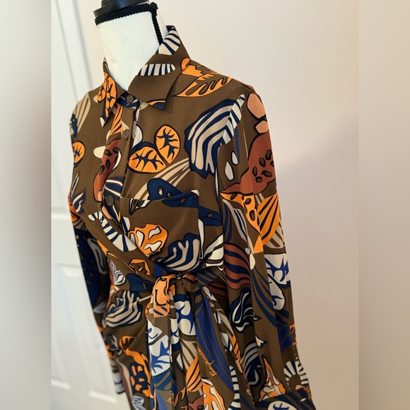 Purificacion Garcia Patterned Dress S like new - Picture 3 of 4